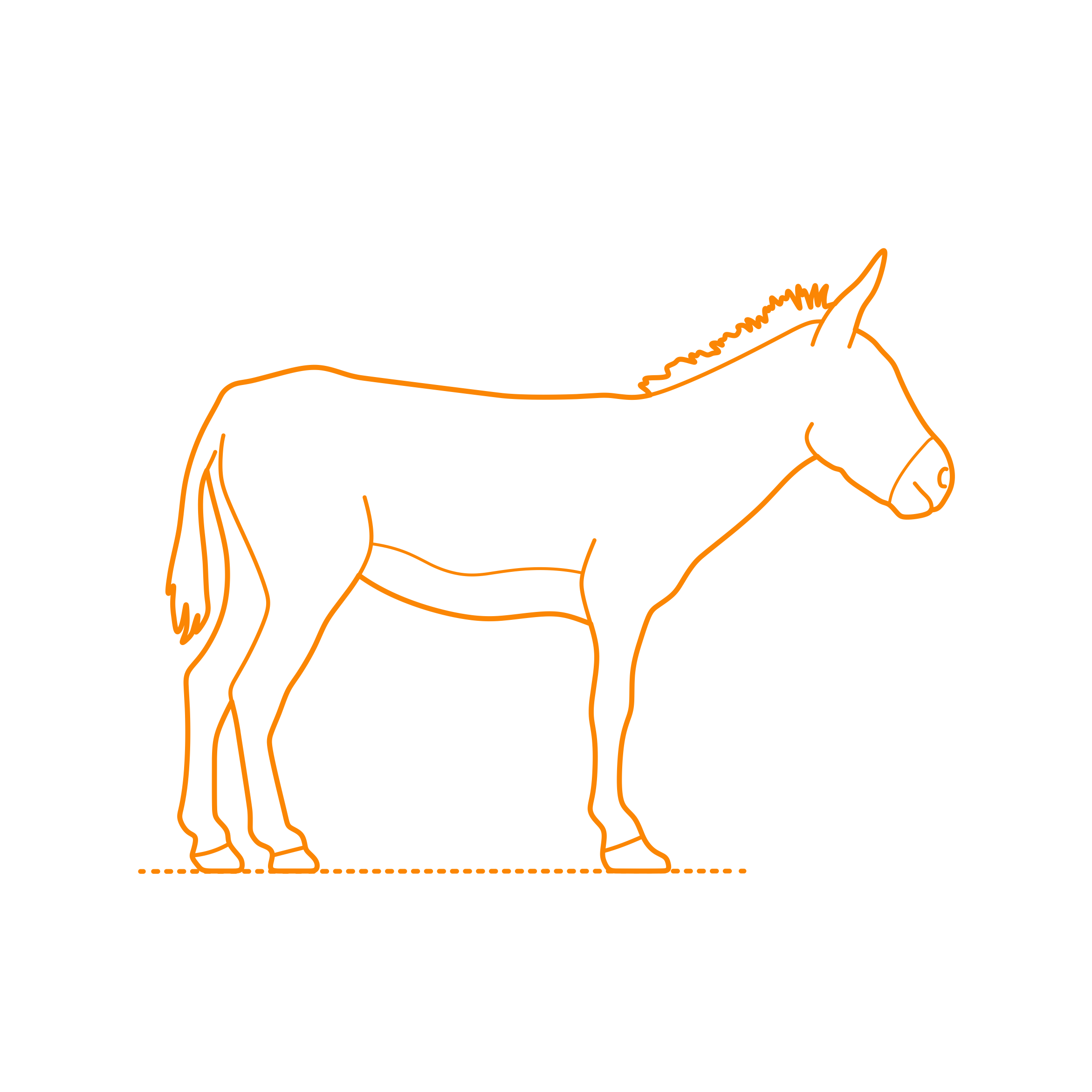 Animals Equines Laser Cut Svg File Free Vectors